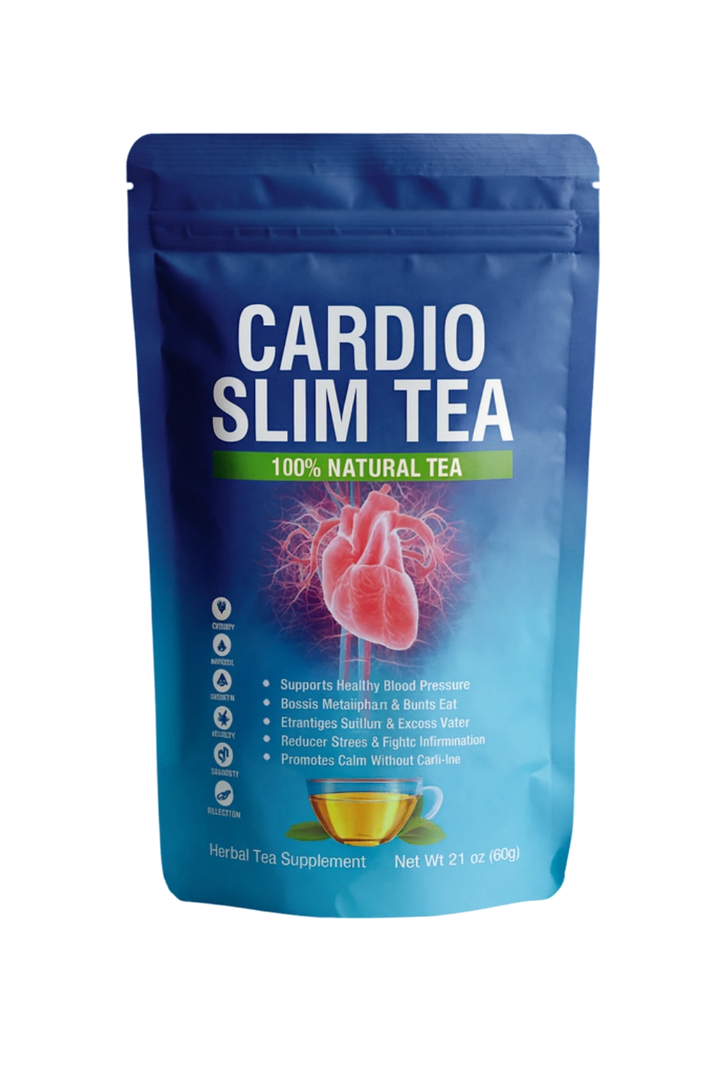 Cardio Slim Tea bottle